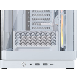 Boîtier PC Gaming FRAME 4500X RS-R ARGB Mid-Tower Blanc (840440402787)
