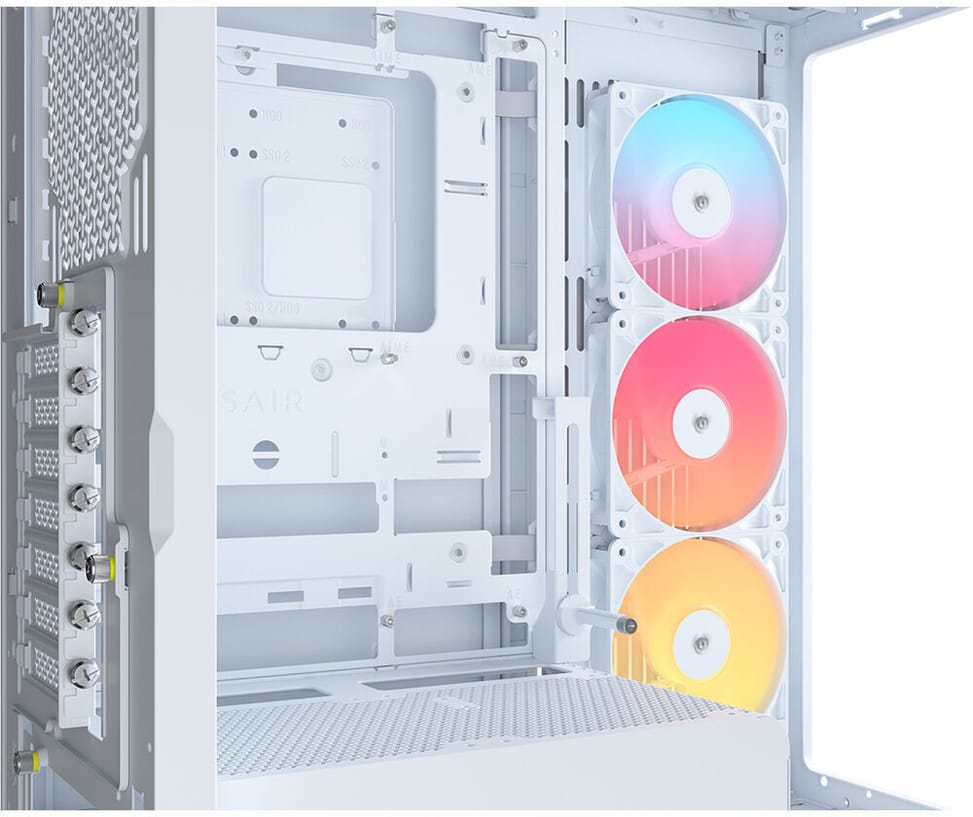 FRAME 4500X RS-R ARGB Mid-Tower Gaming PC Case White (840440402787) — image 8
