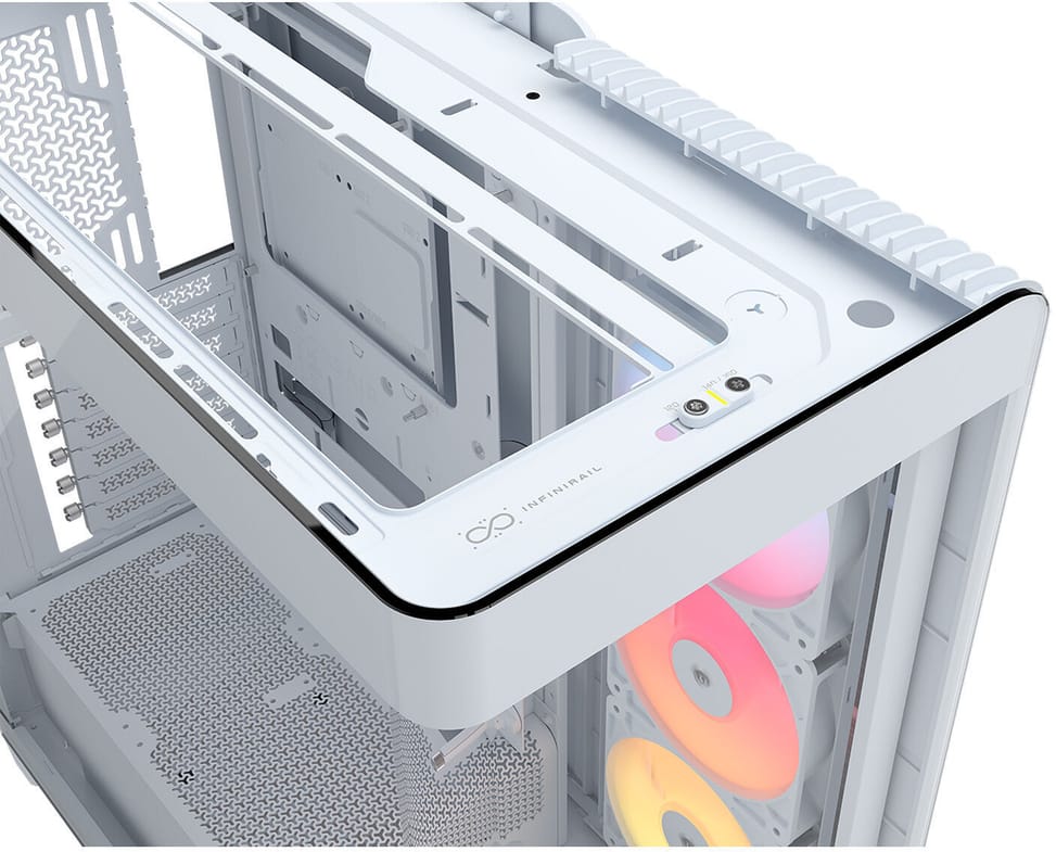 FRAME 4500X RS-R ARGB Mid-Tower Gaming PC Case White (840440402787) — image 9