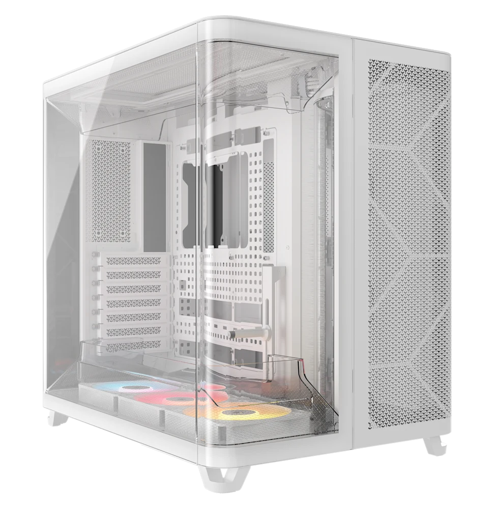 Boîtier PC Gaming Corsair AIR 5400 RS-R ARGB Mid-Tower Blanc (CC-9011319-WW)