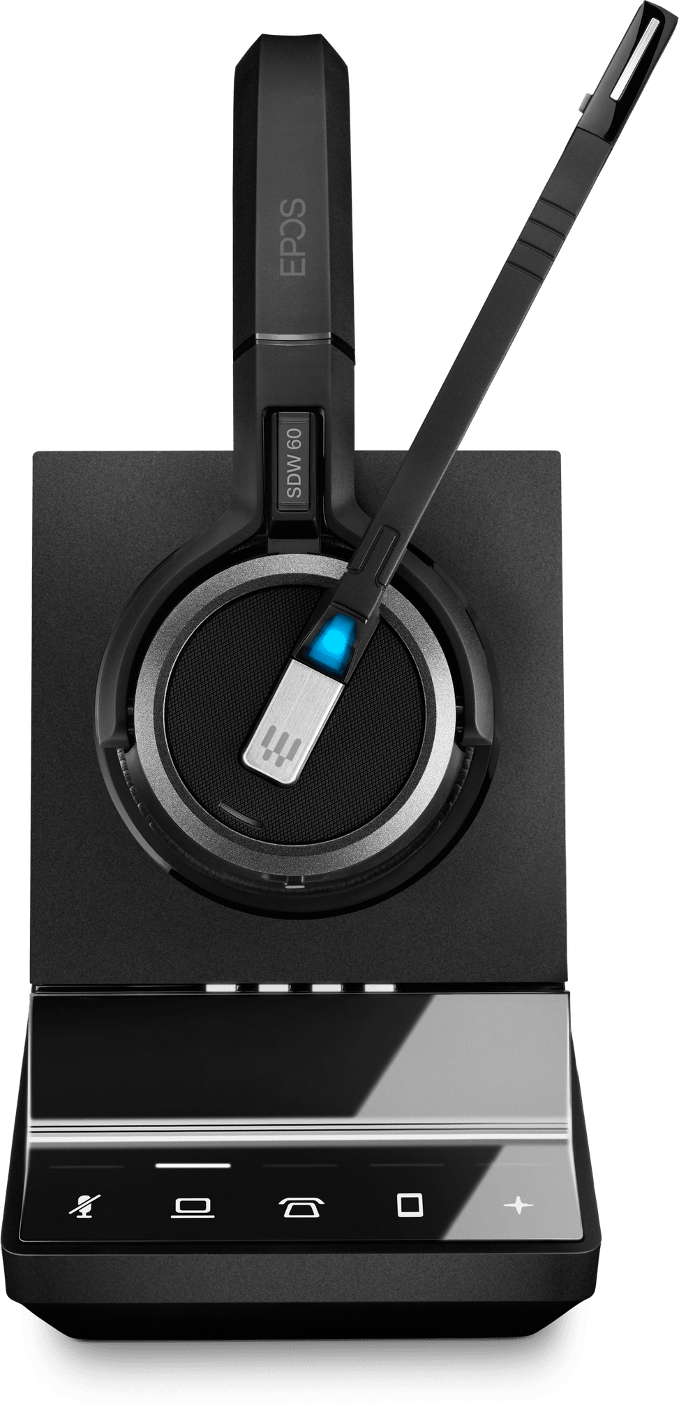 EPOS - IMPACT SDW 5065 Wireless Phone Headset (Power supply, USB cable, base) (1001023) — image 1