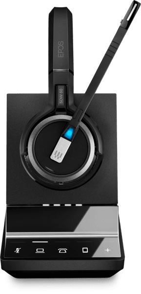 Casque téléphonique sans fil EPOS - IMPACT SDW 5065 (Bloc d'alimentation,Câble USB, base) (1001023)