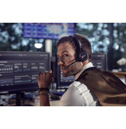 Micro-casque monaural sans fil DECT EPOS IMPACT SDW 5036 (Alimentation, câble USB, Dongle, base) (1001025)