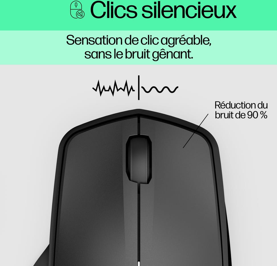 Souris sans fil silencieuse HP 280 (19U64AA) — image 7