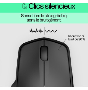 Souris sans fil silencieuse HP 280 (19U64AA)