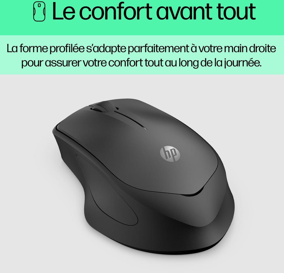 فأرة لاسلكية صامتة HP 280 (19U64AA) — صورة 8