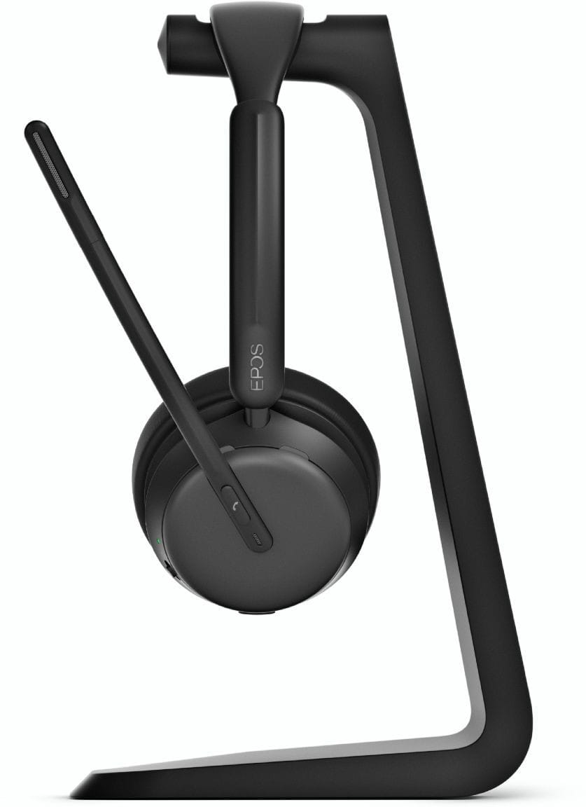 Micro-casque sans fil Bluetooth EPOS IMPACT 1061 ANC avec sa base de chargement à induction (1001131) — image 5