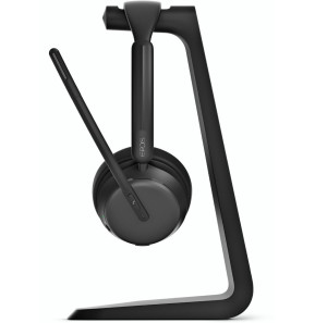 Micro-casque sans fil Bluetooth EPOS IMPACT 1061 ANC avec sa base de chargement à induction (1001131)