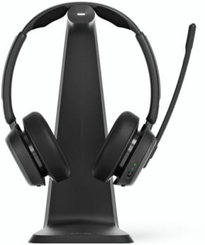 Micro-casque sans fil Bluetooth EPOS IMPACT 1061 ANC avec sa base de chargement à induction (1001131) — image 3