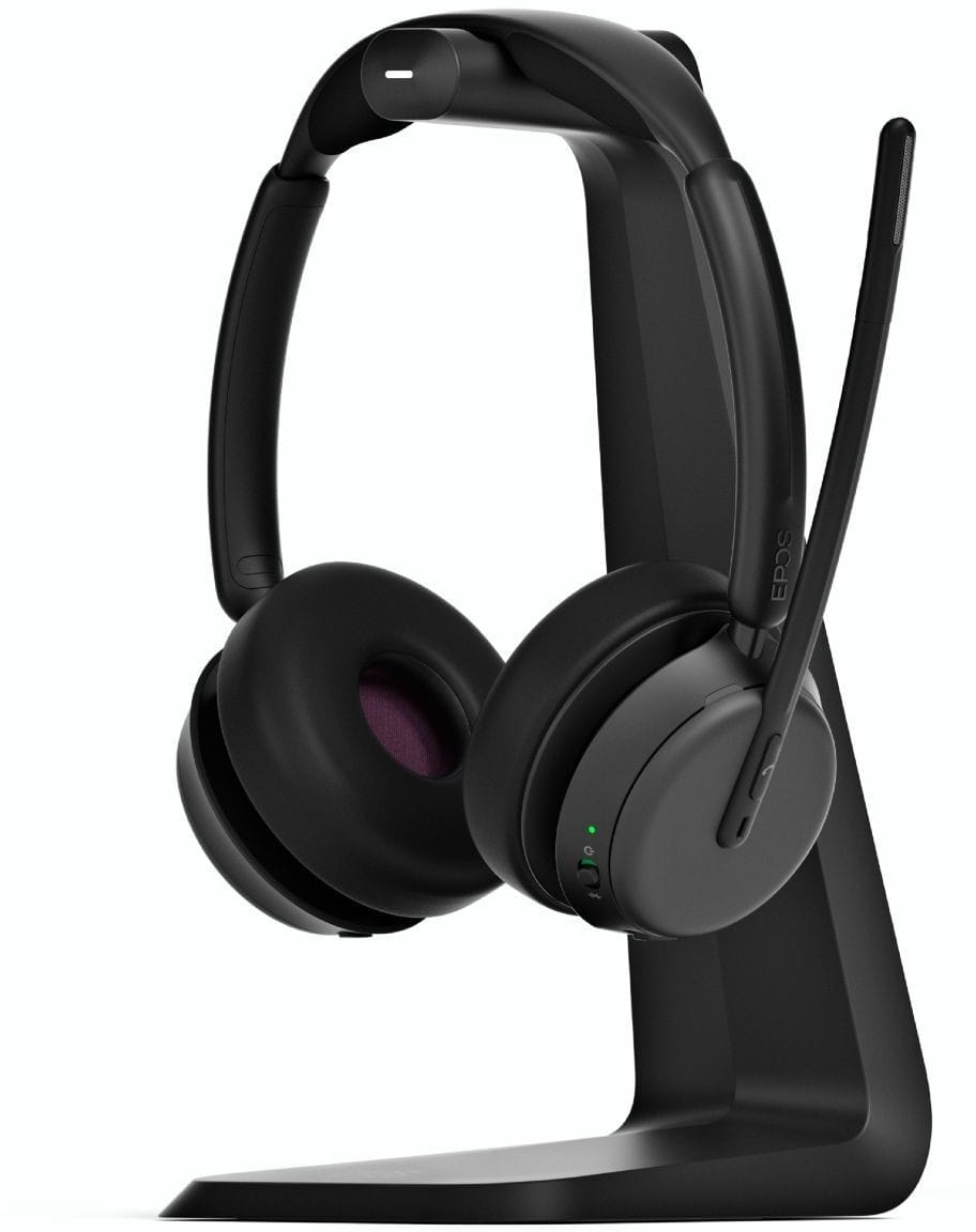 EPOS IMPACT 1061 ANC Wireless Bluetooth Headset with Inductive Charging Stand (1001131) — image 4