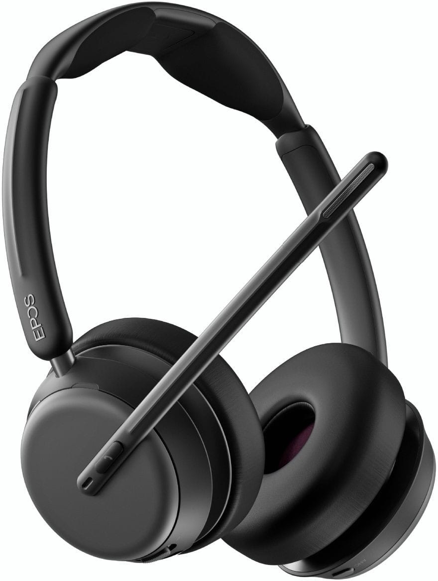 Micro-casque sans fil Bluetooth EPOS IMPACT 1061 ANC avec sa base de chargement à induction (1001131) — image 6