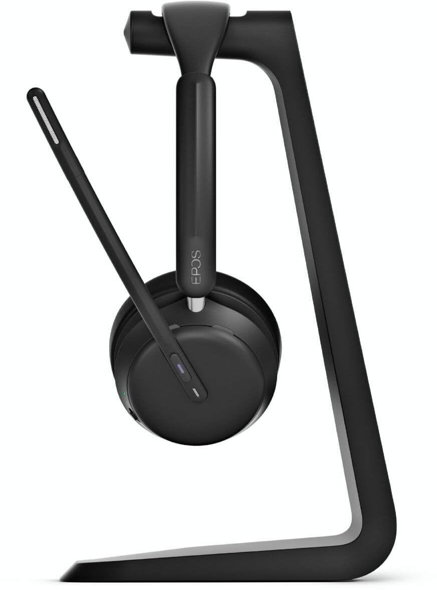 سماعة رأس بميكروفون لاسلكية Bluetooth EPOS IMPACT 1061T مع قاعدة شحن بالحث (1001173) — صورة 4