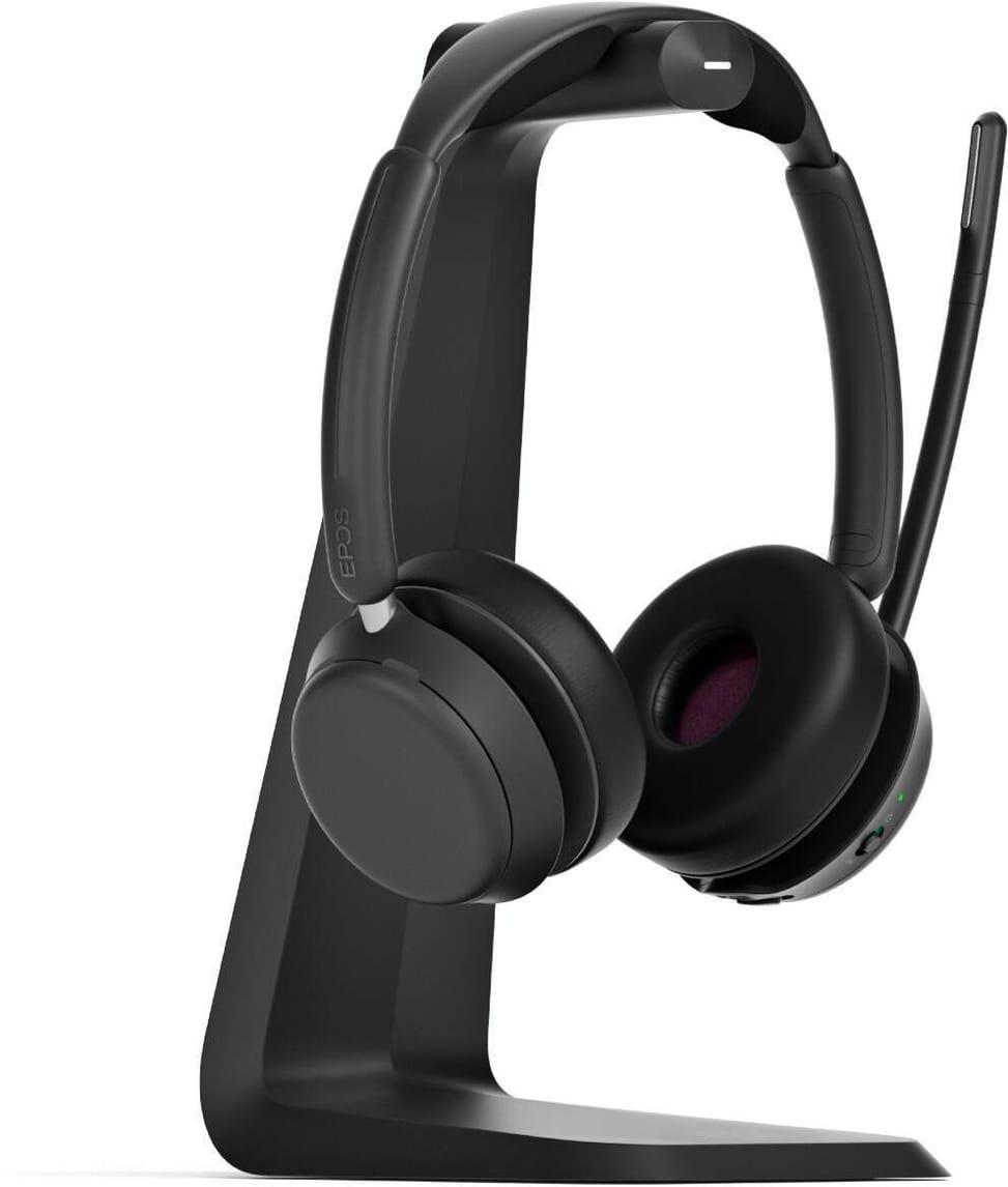 Micro-casque sans fil Bluetooth EPOS IMPACT 1061T avec base de chargement à induction (1001173) — image 2