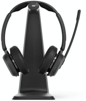 Micro-casque sans fil Bluetooth EPOS IMPACT 1061T ANC avec sa base de chargement à induction (1001171) — image 3