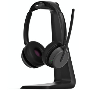 Micro-casque sans fil Bluetooth EPOS IMPACT 1061T ANC avec sa base de chargement à induction (1001171)