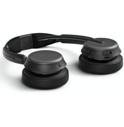 Micro-casque sans fil Bluetooth EPOS IMPACT 1061T ANC avec sa base de chargement à induction (1001171)