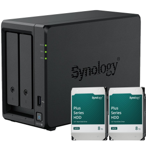 Pack Serveur NAS 2 baies Synology DiskStation®...