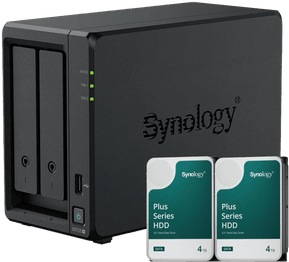 طقم خادم NAS بحجرتين Synology DiskStation® DS725+ Start 8 TB (2x4 TB)