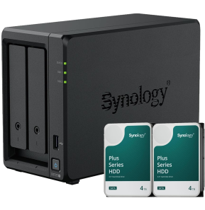 Pack Serveur NAS 2 baies Synology DiskStation®...
