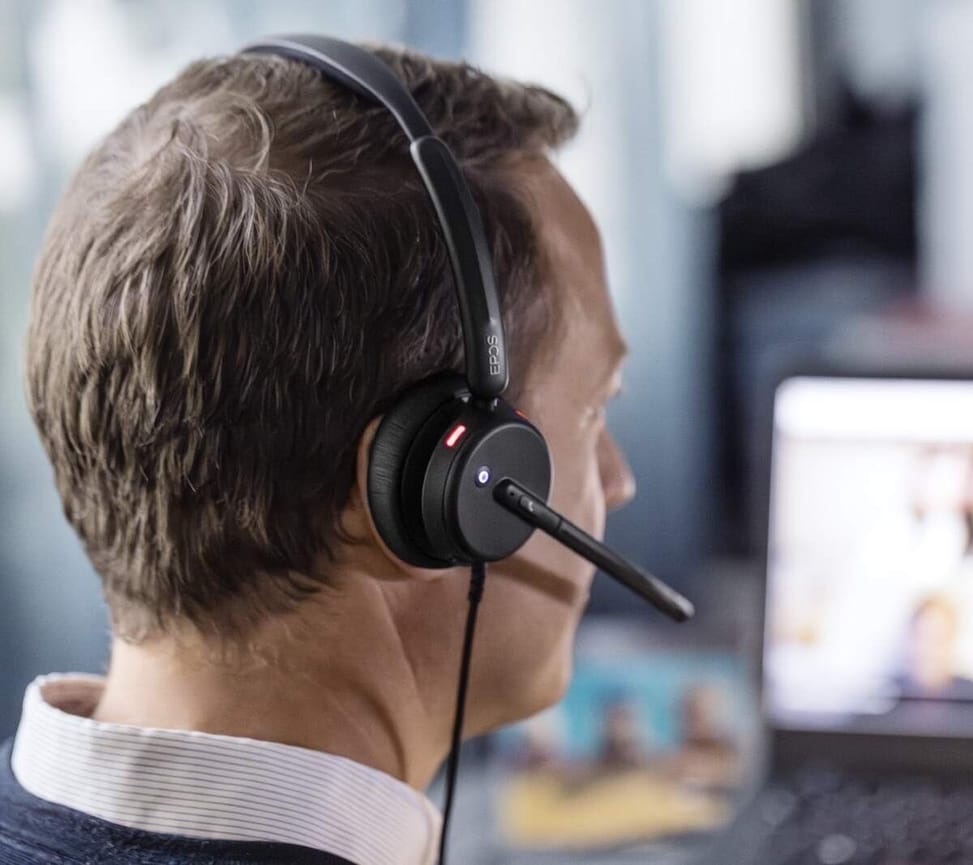 Micro-casque filaire EPOS Impact 460T USB-C avec un adaptateur USB-A (1001253) — image 11