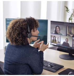 Micro-casque filaire EPOS Impact 460T USB-C avec un adaptateur USB-A (1001253)