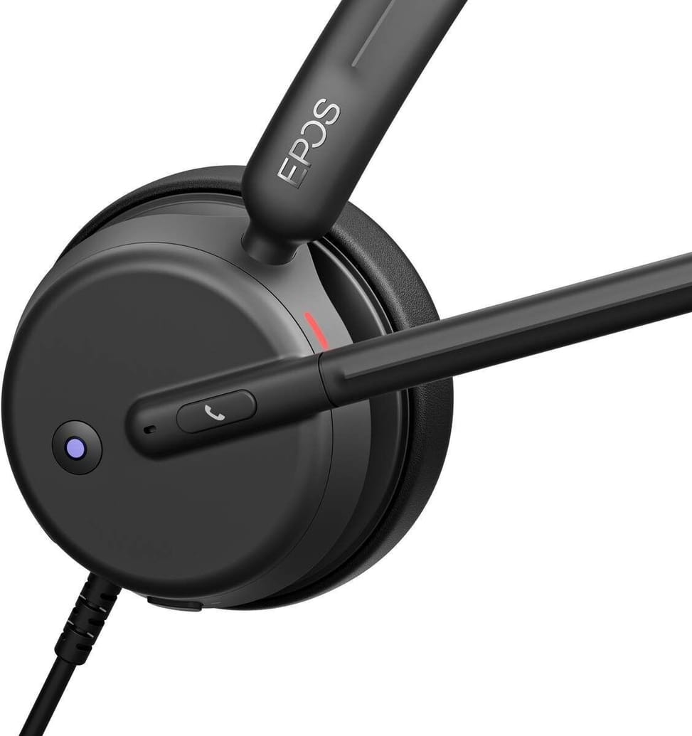 EPOS Impact 460T USB-C Wired Headset with USB-A adapter (1001253) — image 4