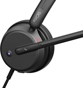 Micro-casque filaire EPOS Impact 460T USB-C avec un adaptateur USB-A (1001253) — image 4