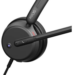 Micro-casque filaire EPOS Impact 460T USB-C avec un adaptateur USB-A (1001253)