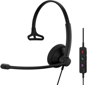 Micro-casque filaire Epos Impact 100 MS monaural USB-C et USB-A (1001419) — image 3