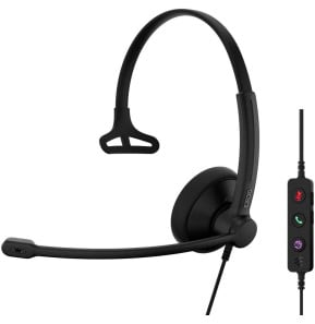 Micro-casque filaire Epos Impact 100 MS monaural USB-C et USB-A (1001419)