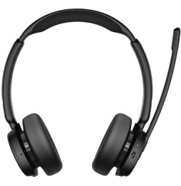 Micro-casque sans fil Bluetooth Epos Impact 500 MS UC ANC WL USB-C avec un adaptateur USB-A (1001490)