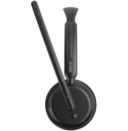 Micro-casque sans fil Bluetooth Epos Impact 500 MS UC ANC WL USB-C avec un adaptateur USB-A (1001490)