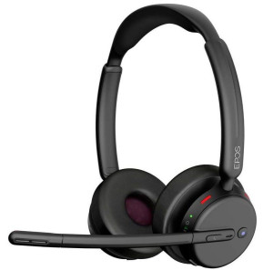Micro-casque sans fil Bluetooth Epos Impact 500 MS UC ANC WL USB-C avec un adaptateur USB-A (1001490)