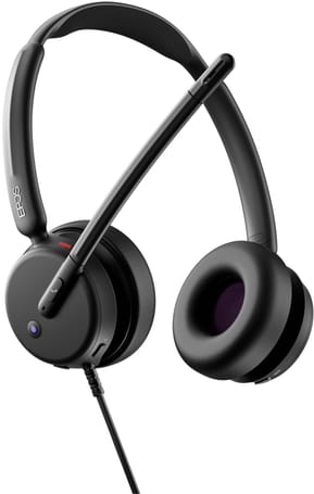Micro-casque filaire Epos Impact 400 MS UC ANC USB-C avec un adaptateur USB-A (1001494)