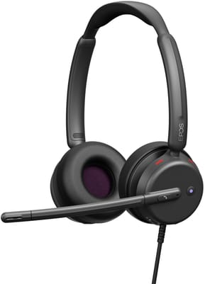 Micro-casque filaire Epos Impact 400 MS UC ANC USB-C avec un adaptateur USB-A (1001494) — image 2