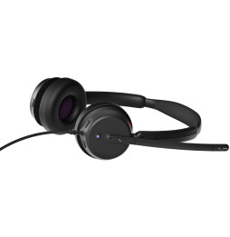 Micro-casque filaire Epos Impact 400 MS UC ANC USB-C avec un adaptateur USB-A (1001494)