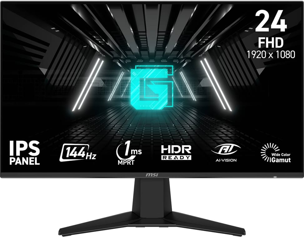 شاشة ألعاب 24" Full HD MSI G242L E14 (9S6-3BC61T-001) — صورة 1