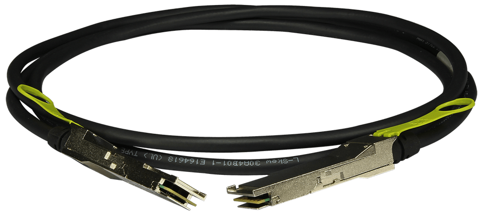 كابل HUAWEI 100G QSFP28 عالي السرعة مخصص للتكديس 2.0m (02313HVK) — صورة 1