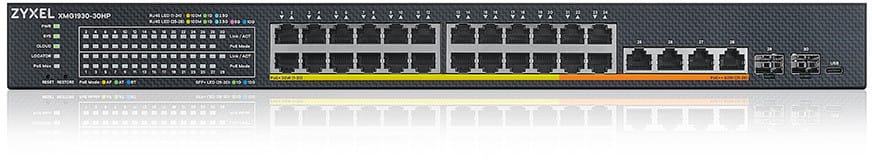 Switch Administrable Zyxel XMG1930-30HP Lite-L3 24 ports avec 6 Uplinks 10G PoE++/PoE+ (XMG1930-30HP-ZZ0101F) — image 1