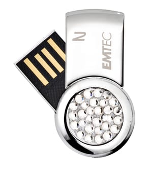 Mini Clé USB 2.0 Emtec S350 pour Elle - 4 GB