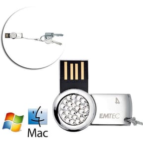 Mini Clé USB 2.0 Emtec S350 pour Elle - 4 GB — image 2