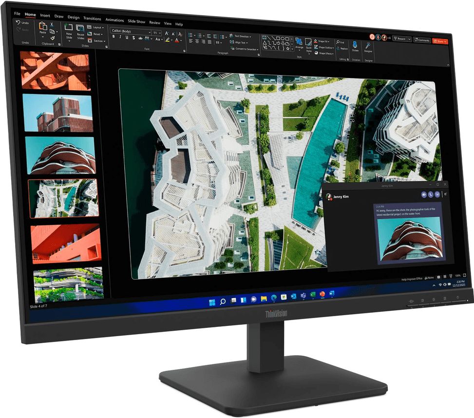 شاشة مسطحة 27" Lenovo ThinkVision S27-4e (64BEKAT1EU) — صورة 2