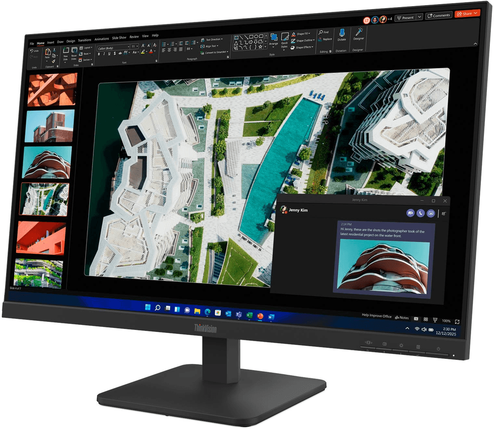 شاشة مسطحة 27" Lenovo ThinkVision S27-4e (64BEKAT1EU) — صورة 3