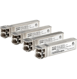 Émetteur-récepteur HPE MSA 16 Gb Fibre Channel SFP+ à ondes courtes (pack de 4) (C8R24B)
