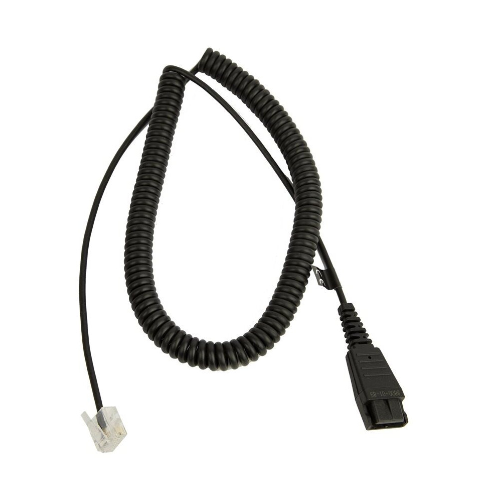 Câble Jabra LINK Etiro Siemens Openstage - QD vers RJ45 (pour Siemens Open Stage) (8800-01-89)