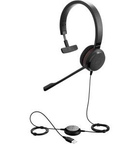 Micro-casque Jabra EVOLVE 30 II UC Mono USB...