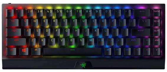 Clavier gamer Sans fil Razer BlackWidow V3 Mini HyperSpeed (Yellow Switch) - AZERTY (8886419347217)