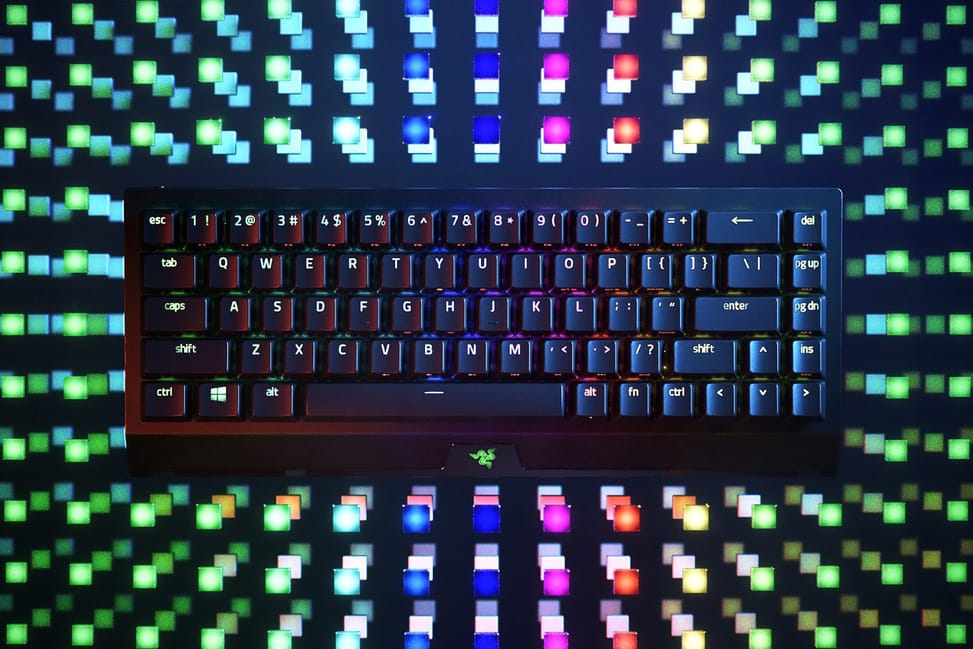 Clavier gamer Sans fil Razer BlackWidow V3 Mini HyperSpeed (Yellow Switch) - AZERTY (8886419347217) — image 4