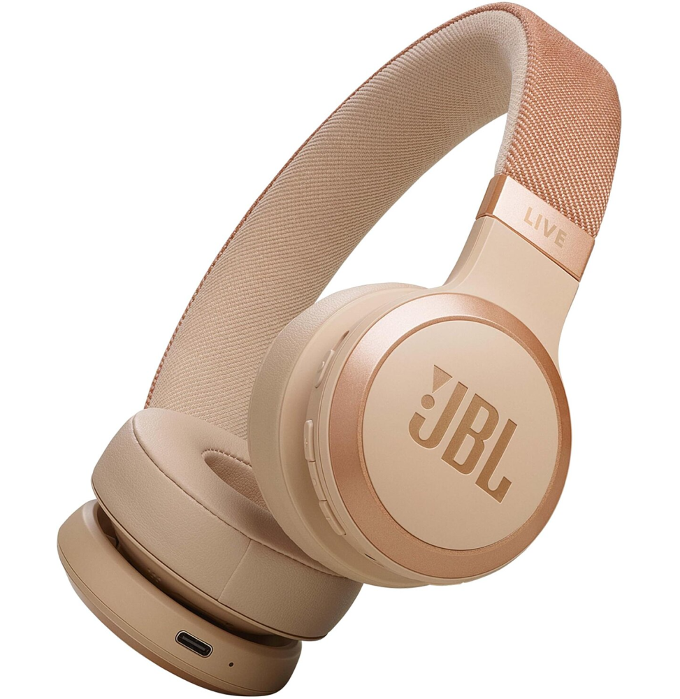 Casque Bluetooth JBL Casque Live 670 NC - Sand (1200130005060)
