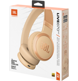 Casque Bluetooth JBL Casque Live 670 NC - Sand (1200130005060)